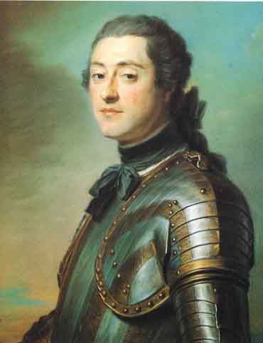 Marc-Ren de Voyer d'Argenson - Pastel par Quentin de la Tour